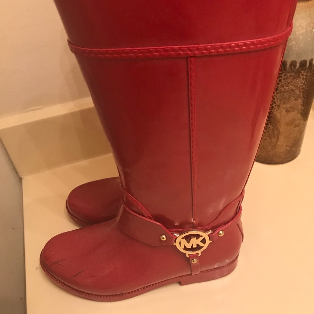 Michael Kors rain boots - Picture 3 of 6